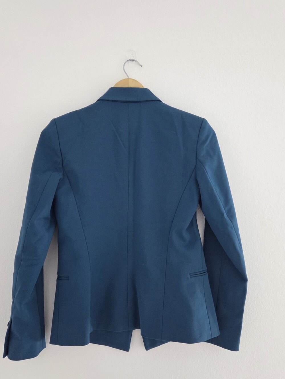 Argent Performance Double-Breasted Blazer in teal and Orange Lining - Picture 4 of 7